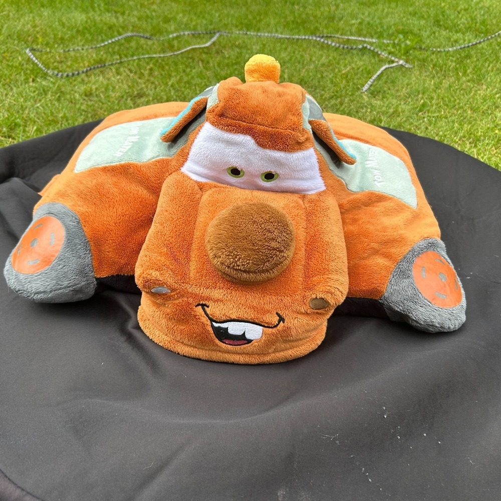 Pillow Pets Disney Pixar Cars 2 Tow Mater Plush Stuffed Pillow Toy Tow Truck - Picture 8 of 9